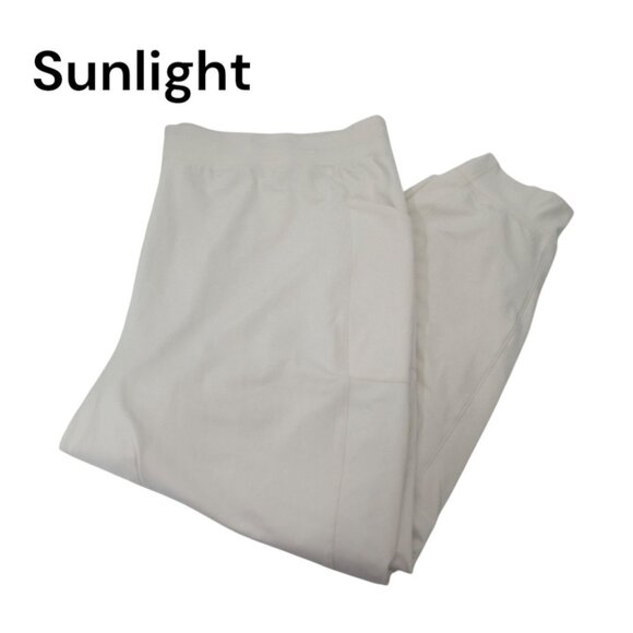 Fabletics Womens Ivory Athletic Leggings 4X High Waist Comfy Stretchy Fabric - Picture 1 of 11